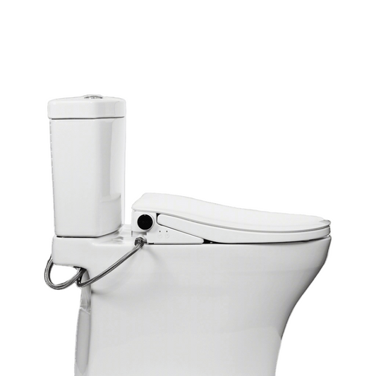 Ultra NOVA Bidet Seat - Side view with lid down