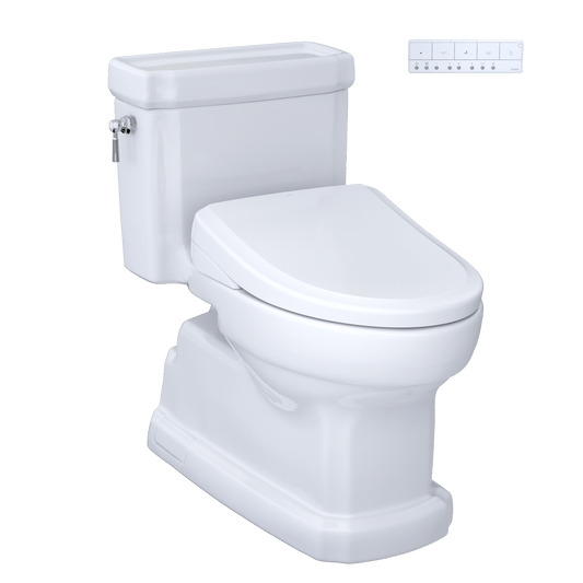 TOTO Guinevere WASHLET+ S7A Bidet Toilet featuring sleek design and advanced technology.
