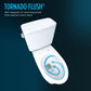 Drake Two-Piece Toilet by Toto, Elongated Bowl, Tornado Flush MS776124CEG#01