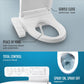 Washlet+ C2 - Electronic Bidet Seat by Toto, for Elongated TOTO T40 Bowls, Warm Water, Heated Seat, SW3074T40#01