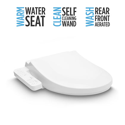 Washlet A2 Smart Bidet Seat by Toto, for Elongated Bowls, Warm Water, Heated Seat,  SW3004#01