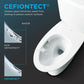 Aquia IV One-Piece Toilet by Toto, Universal Height (ADA),  Elongated Bowl, Dual Flush, with Washlet Bidet Capability MS646124CEMFG#01