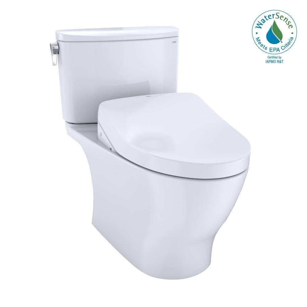 Washlet+ S550E - Contemporary - Electronic Bidet Seat by Toto, Auto Open/Close, Instant Warm Air/Water, Remote Control, Night Light  SW3056AT40#01