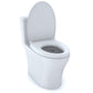 Aquia IV One-Piece Toilet by Toto, Universal Height (ADA),  Elongated Bowl, Dual Flush, with Washlet Bidet Capability MS646124CEMFG#01